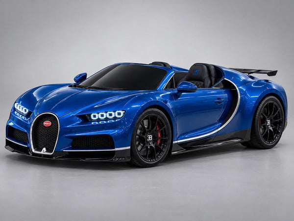 Minicar Bugatti Blue