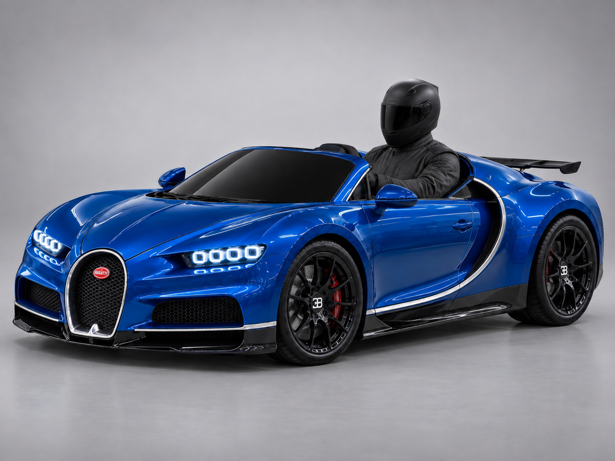bughatti blue